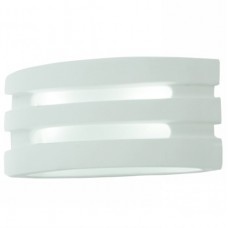 Γύψινη Απλίκα Τοίχου 1xE14 230V Λευκή 43390